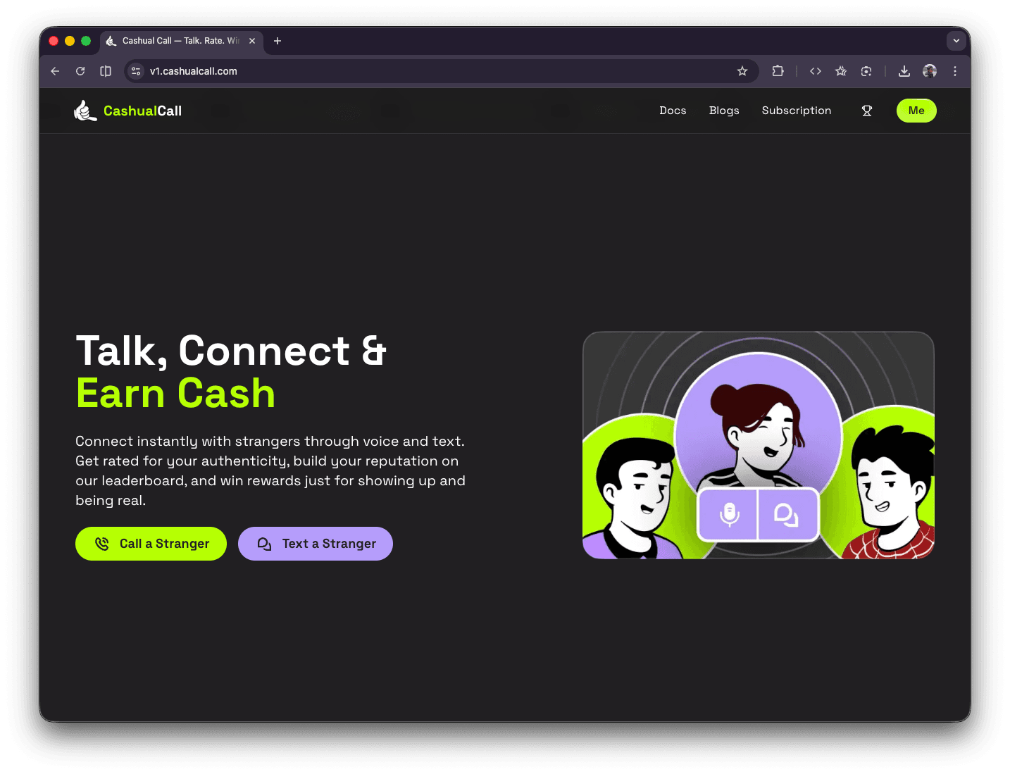 Cashual Call screenshot 1
